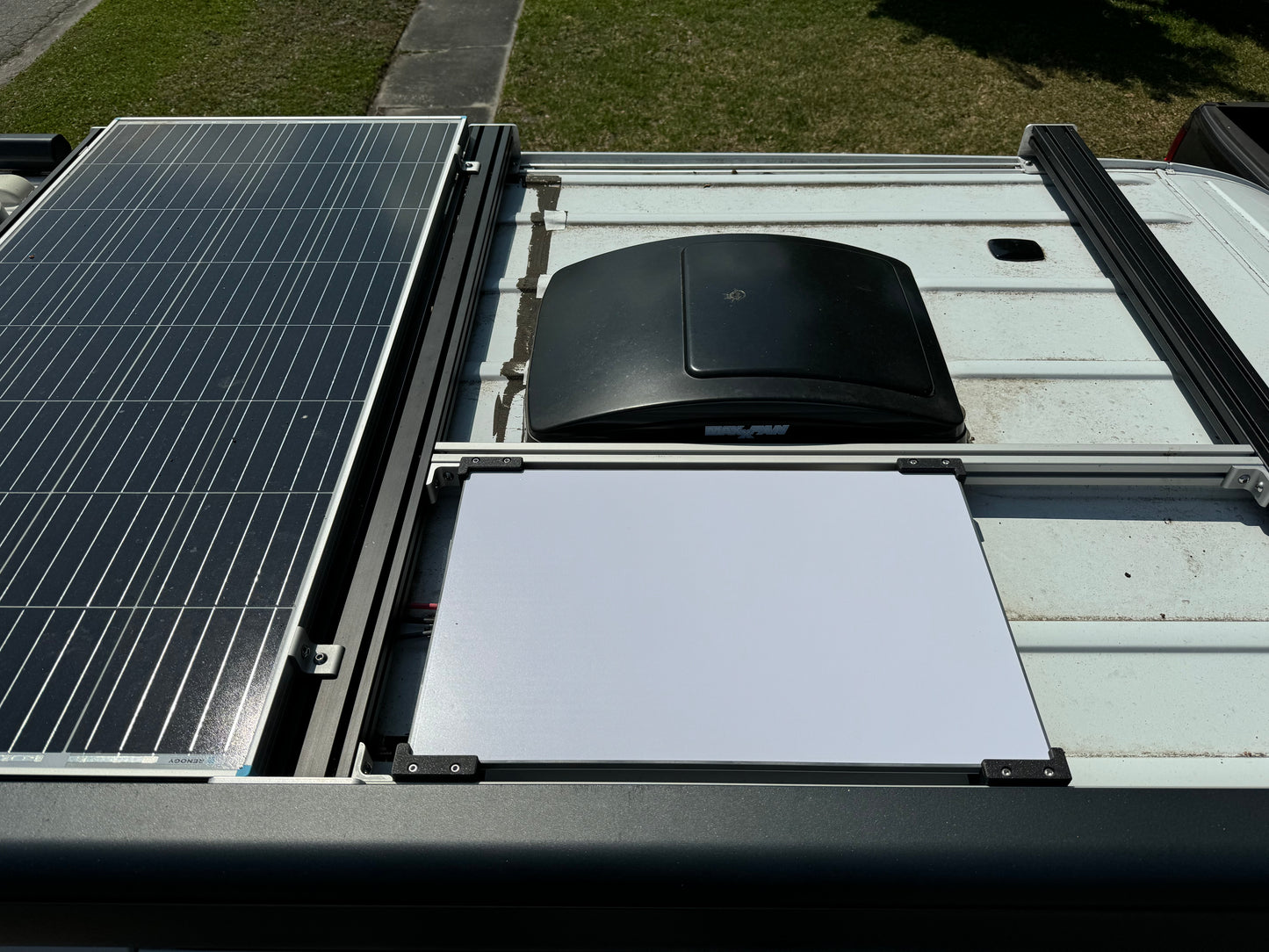 Installing Starlink Gen 3 Roof Mount Kit on Van Roof Rack with 80/20 System