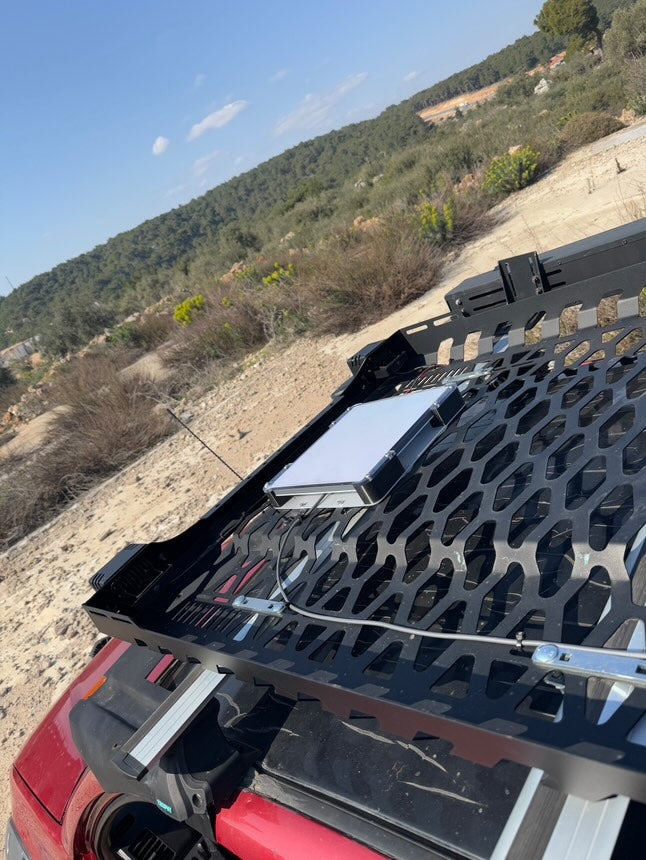 Starlink Mini Mount on Roof Rack