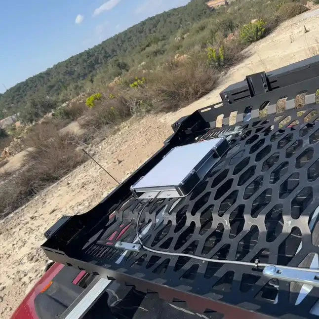 Starlink Mini Mount on Roof Rack