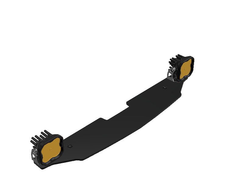Placa de escalón Striker y barra de luces LED para furgonetas Sprinter 2019+