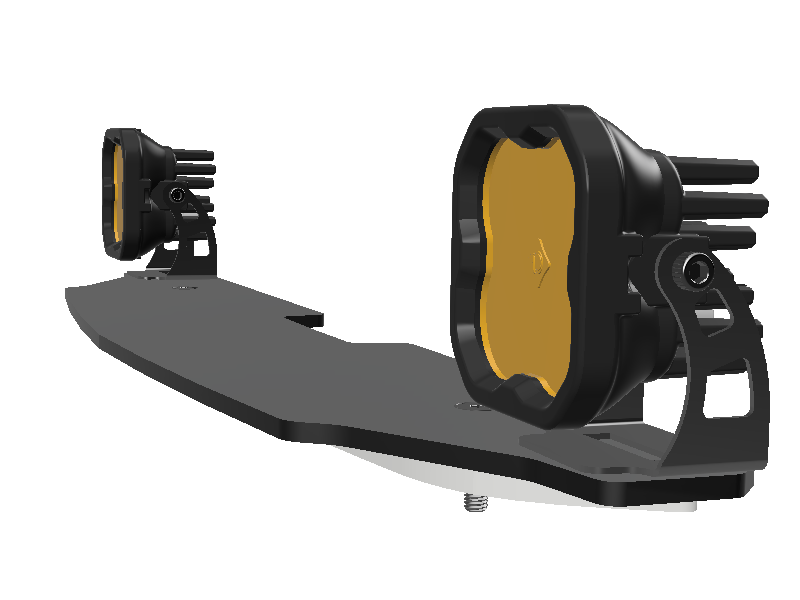 Placa de escalón Striker y barra de luces LED para furgonetas Sprinter 2019+