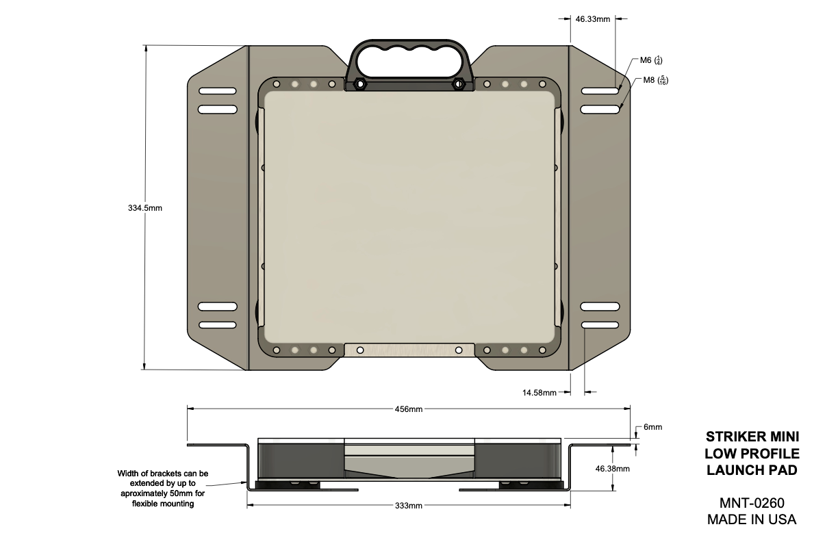 Low Profile Launchpad - Orientation B