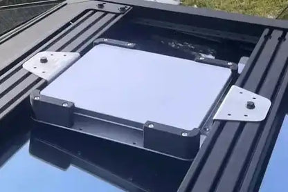 Starlink Mini static roof mount kit installed on roof rack