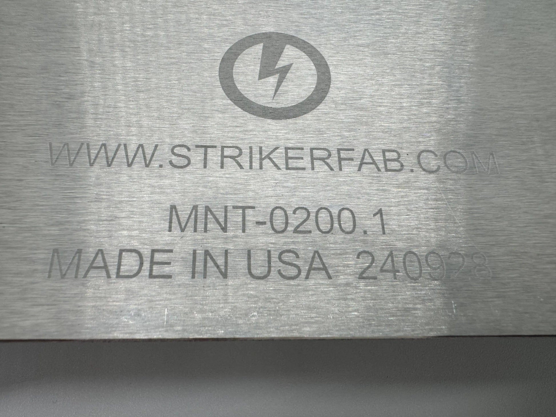 Striker Mount Mini Fleet AEP2 detail