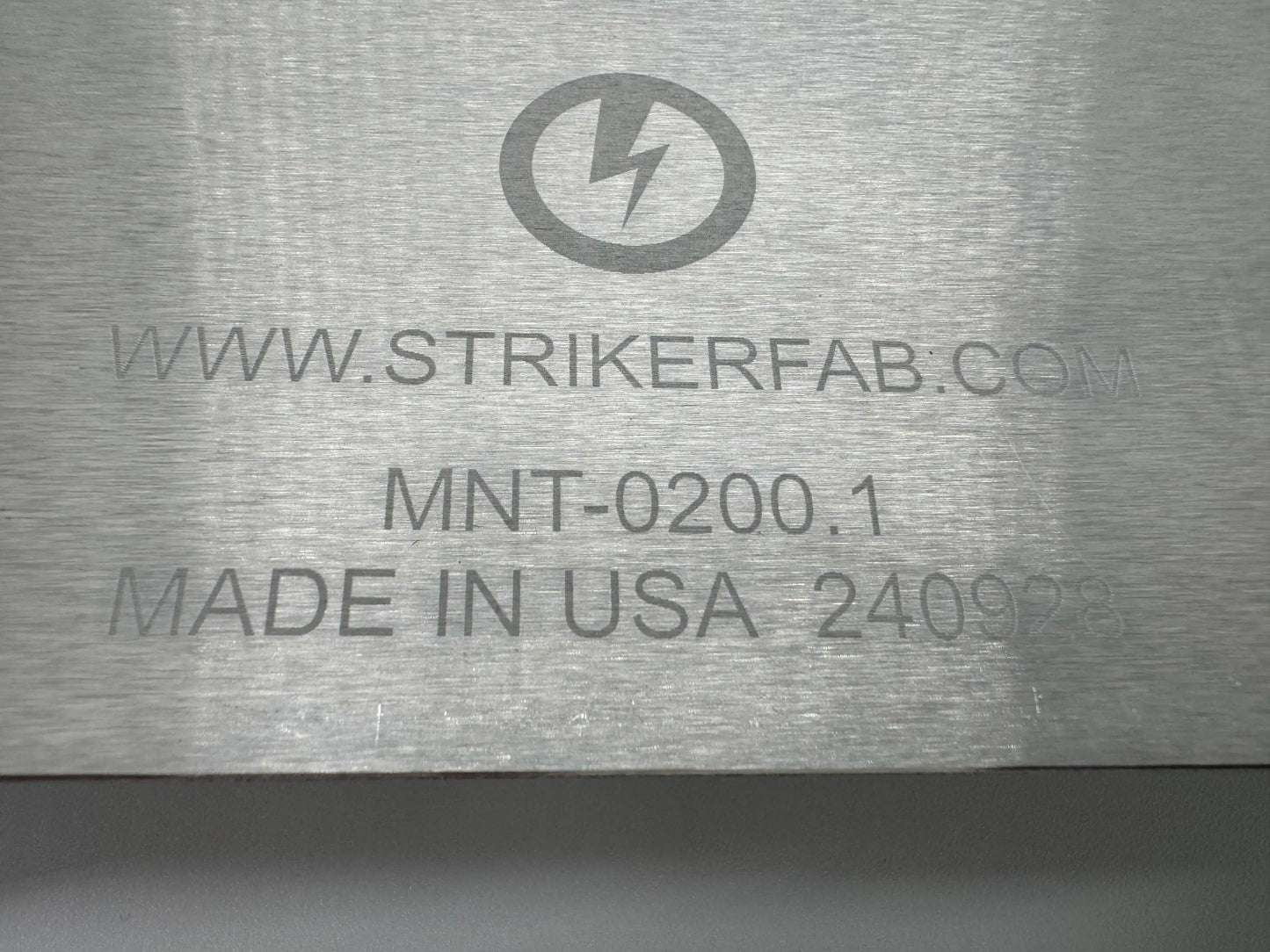 Striker Mount for Starlink Mini interior view