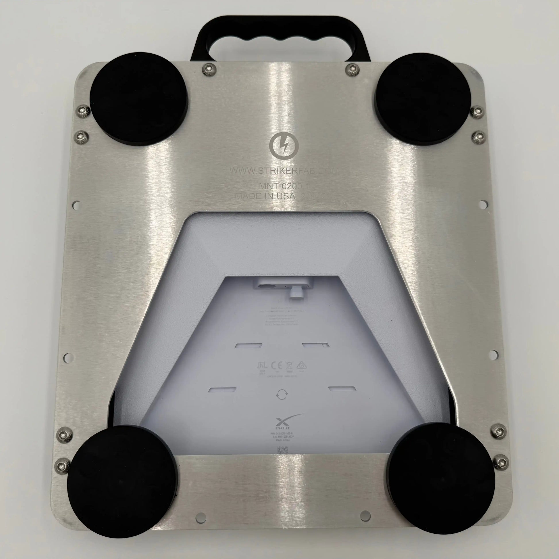 Striker Mount for Starlink Mini interior detail