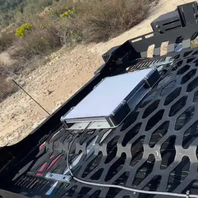 Starlink Mini Mount on Roof Rack