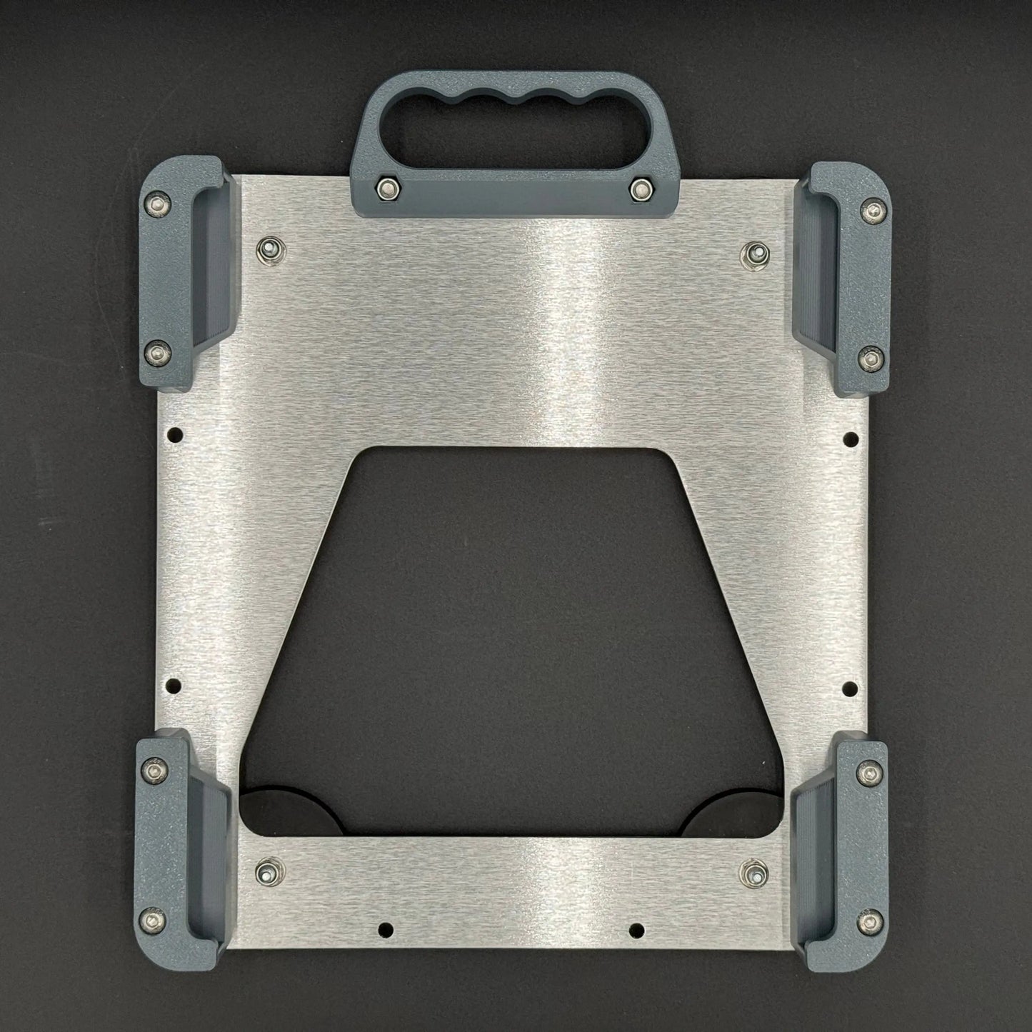 Starlink Mini Mount with magnets and handle in cool gray