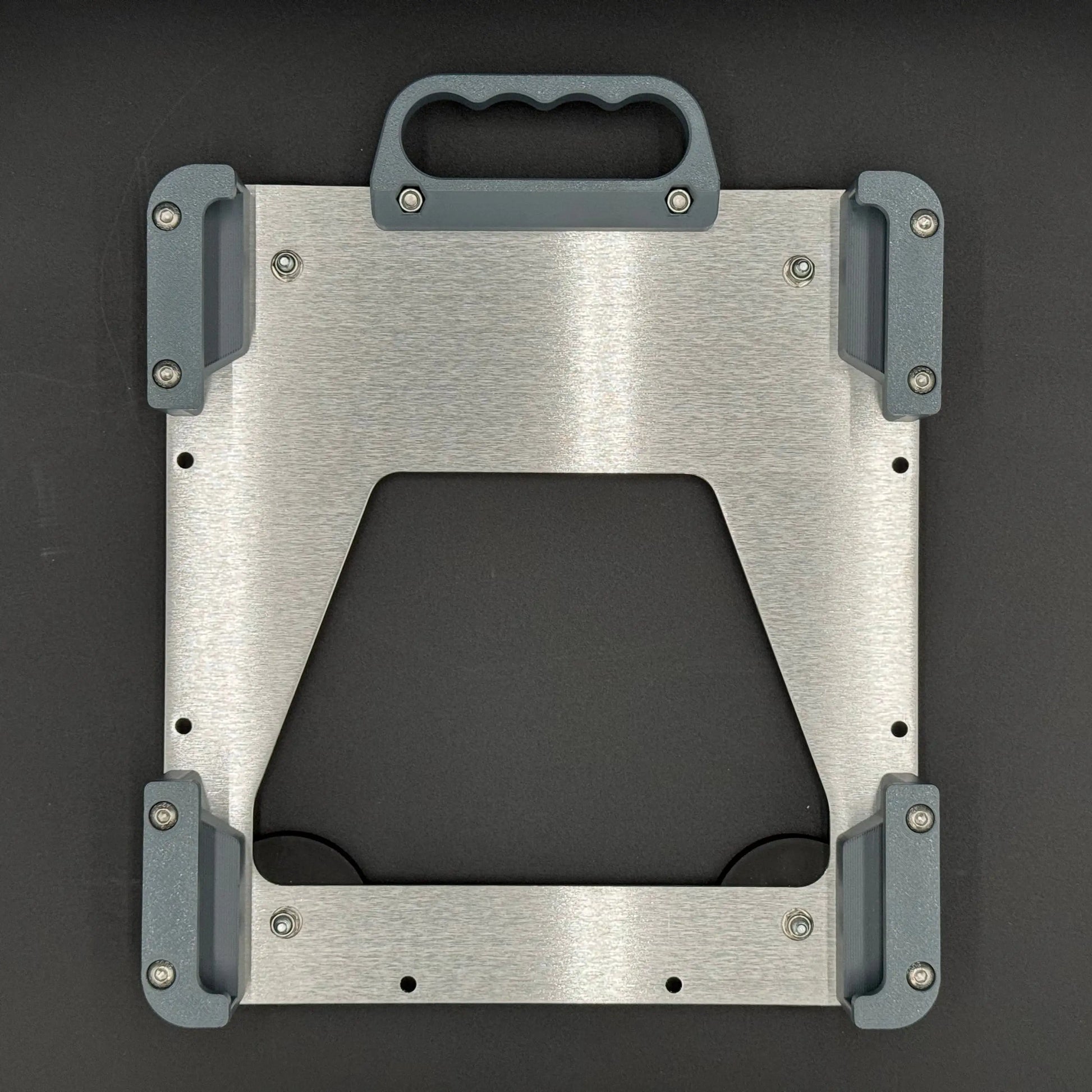 Starlink Mini Mount with magnets and handle in cool gray