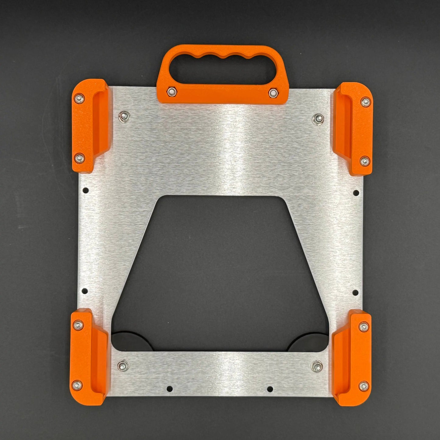 Starlink Mini Mount with magnets and handle in orange
