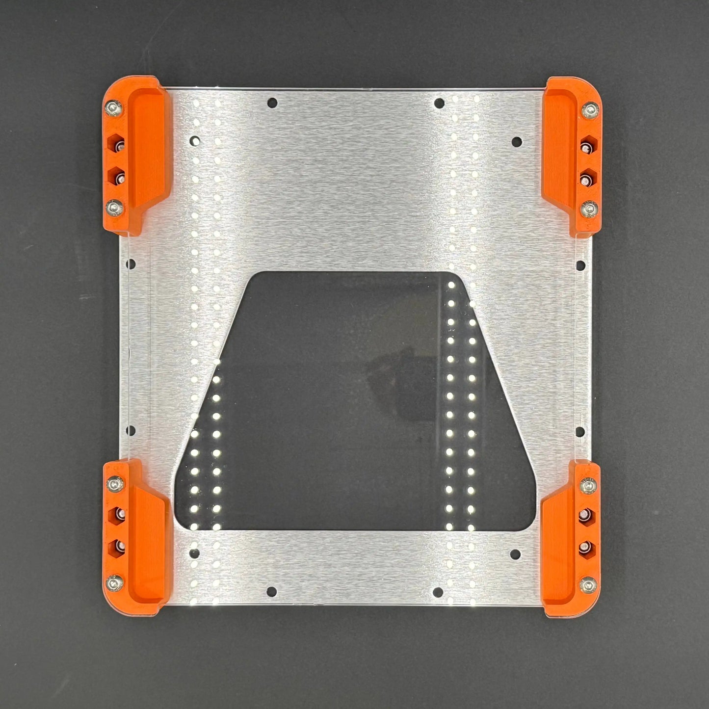 Starlink Mini Mount in orange with Poly Shield cover