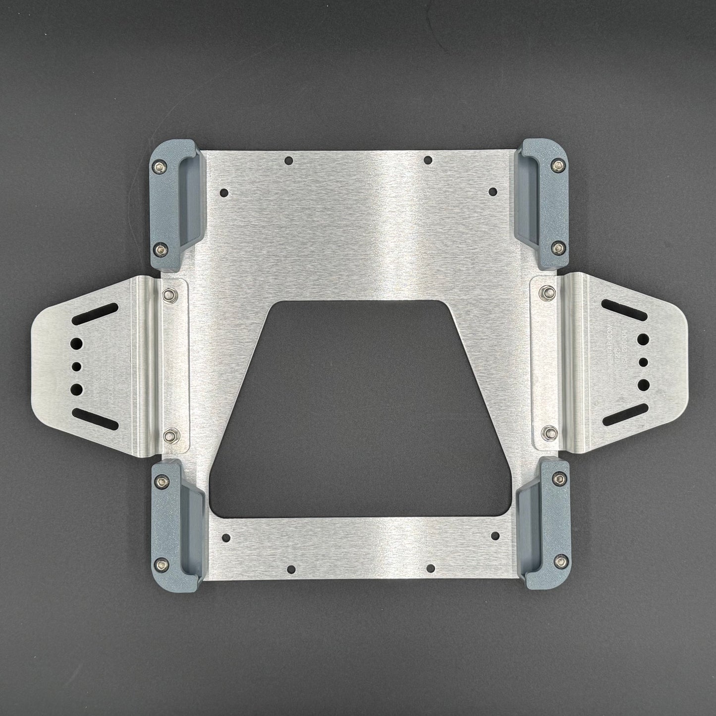 Starlink Mini roof mount for INEOS Grenadier Leitner ACS rack in cool gray