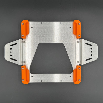 Starlink Mini roof mount for INEOS Grenadier Leitner ACS rack in orange