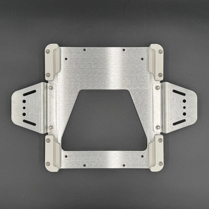 Starlink Mini roof mount for INEOS Grenadier Leitner ACS rack in white