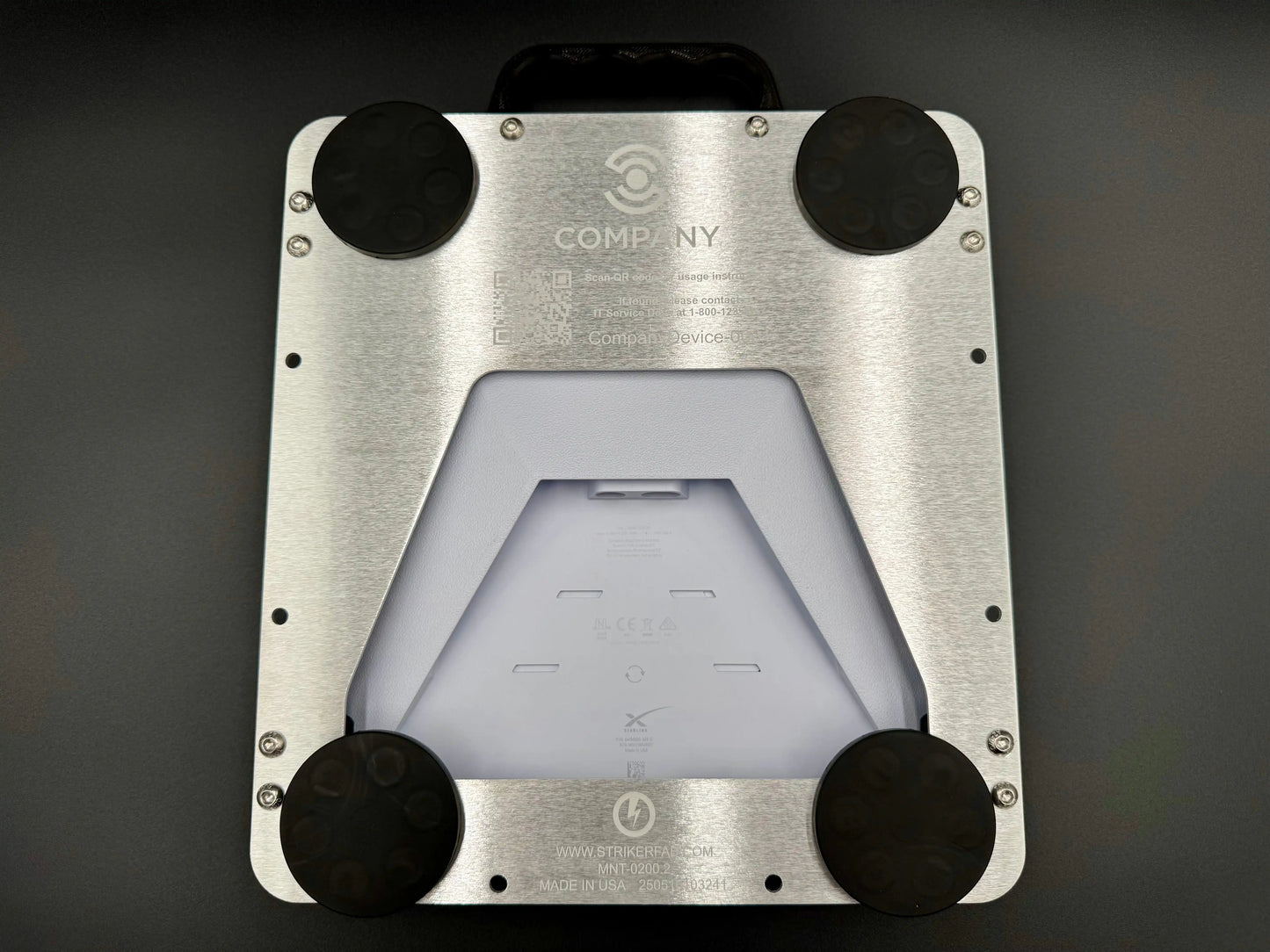 Striker Mount Mini Fleet engraving