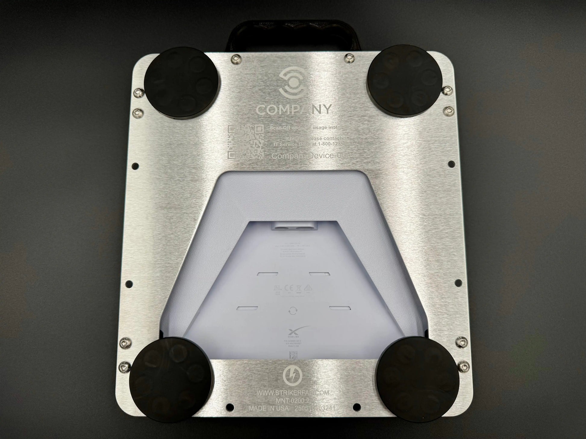 Striker Mount Mini Fleet engraving