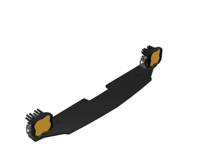 Striker Step Plate LED Light Bar mounted