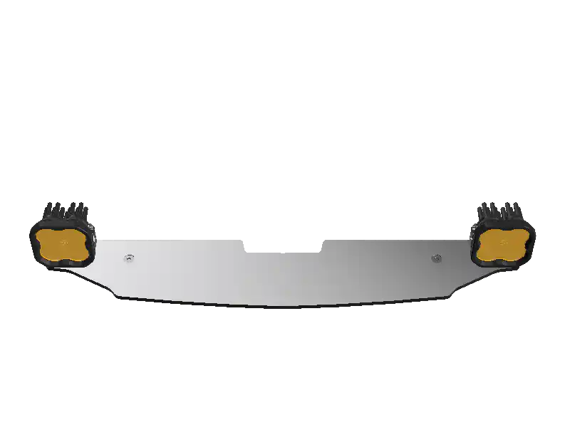 Striker Step Plate and LED Light Bar side view