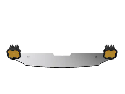 Striker Step Plate and LED Light Bar side view