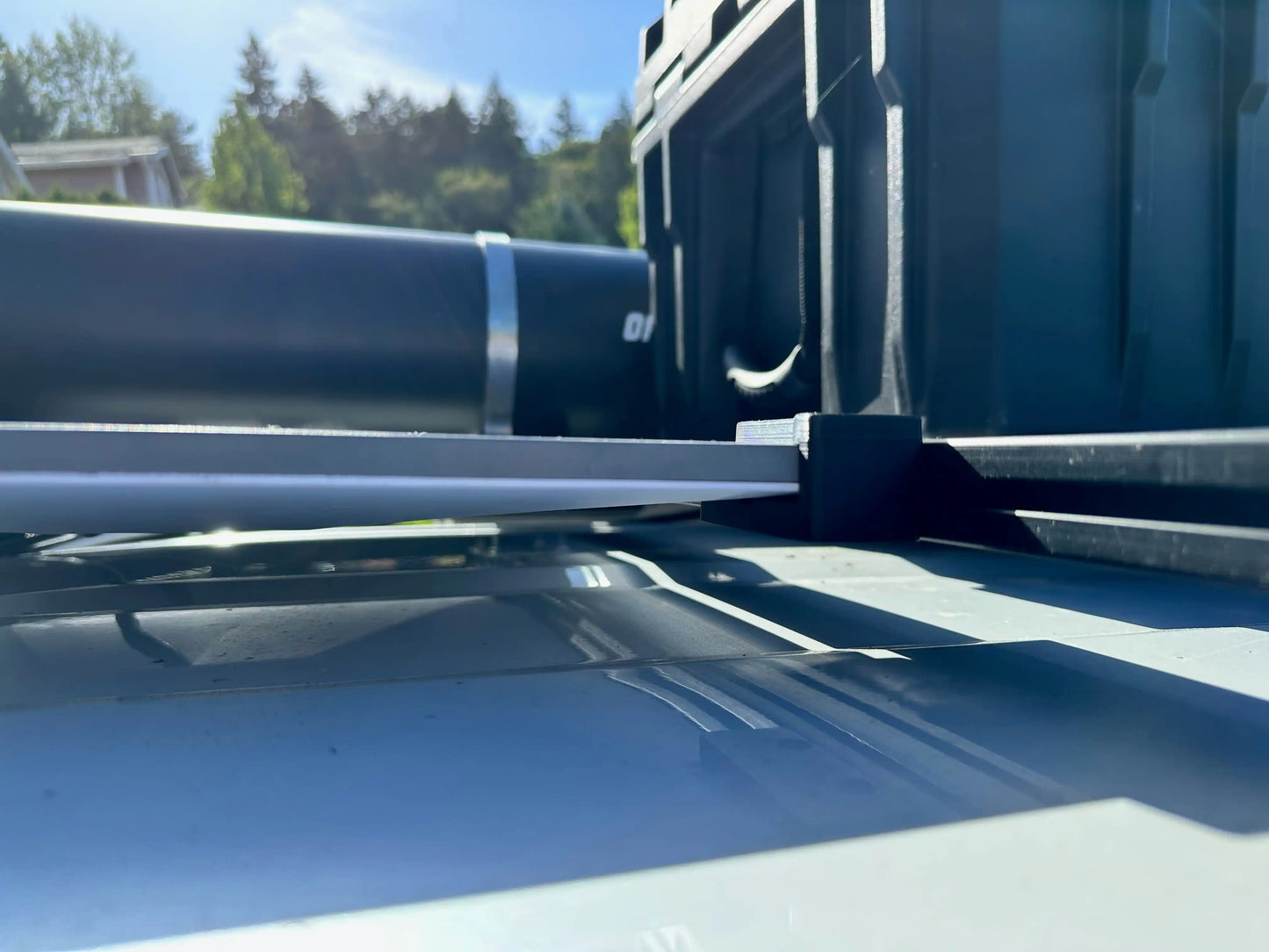 Starlink Standard 80/20 roof rack mount installed